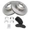 01-05 Sport Trac; 03-11 Ranger: 03-09 B3000 B4000 Front Premium Posi Semi Metallic Pad & Rotor Kit