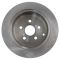 03-06 Pontiac Vibe; 00-06 Toyota multifit Rear Brake Rotor & Premium Posi Semi Metallic Pad Set