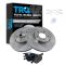 Front Ceramic Disc Brake Pads & Rotor Set  AXCD1044,  AX31363