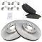 03-06 Acura MDX Front Semi-metallic Pads & Rotor Set