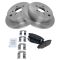 08-10 Subaru Forester, Impreza, Legacy, Outback Rear Brake Rotor & Metallic Pad Set