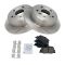 00-01 ES300; Camry Rear Premium Posi Ceramic Disc Brake Pads & Rotor Set