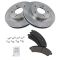 Front Posi Ceramic Disc Brake Pads & Rotor Set AXCD726, AX55047