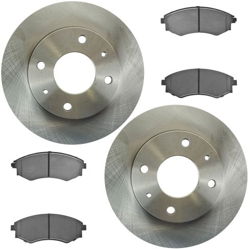 Semi-Metallic Disc Brake Pads& Rotor Set AXMD700, AX31320