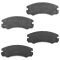 Front Semi-metallic Brake Pads & Rotor Kit MD579, 31163