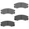 Front Semi-metallic Brake Pads & Rotor Kit MD579, 31163