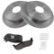 03-05 Town Car; 97-03 Ford Truck Premium Posi Ceramic Rear Disc Brake Pad & Rotor Kit