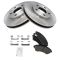 1997-05 Venture Regal Bonneville Grand Prix Frt Ceramic Pad & Brake Rotor Set