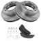 00-05 Excursion, 99-04 F250 F350 Front Premium Posi Semi Metallic Front Brake Pad & Rotor Kit