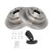 Rear Metallic Brake Pad & Rotor Kit (31043, MD471)