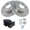 Rear Ceramic Disc Brake Pads & Rotor Set ( AXCD627, 54017 )