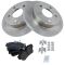 Rear Metallic Disc Brake Pads & Rotor Set ( AXMD627, 54017 )