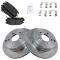 07-09 Equinox, Torrent; 08-09 Vue; 07-09 XL-7; Rear Metallic Pads & Rotor Set