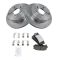 07-09 Equinox, Torrent; 08-09 Vue; 07-09 XL-7; Rear Ceramic Pads & Rotor Set