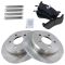 96-02 Crown Vic, Grand Marquis, TC  (w/Phenolic Piston (1 Inch)) Ceramic Pads & Rotor Set