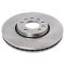 03 Saab 9-3 Sedan; 04-08 9-3 (w/16 Inch Wheel) Front Disc Brake Rotor & Ceramic Pad Set