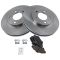 93-95 Thundirbird, Couger; 96-97 Thundirbird, Couger (exc spt spn) Fornt Ceramic Pads & Rotor Kit