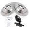 06-11 MB ML-Class, R-Class Rear Brake Rotors & Metallic Pad Set