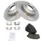 01 (Fr 10/2/00) Maxima, I30; 02-03 Maxima; 02-04 I35 Rear Ceramic Pads & Rotors Kit