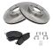 02-04 Infiniti I35; 02-03 Nissan Maxima Front Premium Posi Ceramic Brake Pads & Rotors Kit