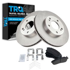 00 Infiniti I30; 4/1/99-00 Nissan Maxima Front Metallic Pads & Rotors Kit