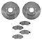 06-11 Honda Civic Hybrid Front Metallic Pads & Rotors Set