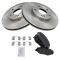 03-07 Honda Accord 2.4; 05 Accord Hybrid; 03-11 Element Front Posi Ceramic Pads & Rotors