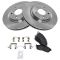 07-11 Nissan Sentra SE-R (Ex SpecV) Front Premium Posi Ceramic Pads & Rotors Set