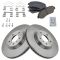 09-11 Nissan Maxima Front Ceramic Brake Pads & Rotors Set