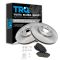 01-02 Acura MDX; 99-04 Honda Odyssey Front Premium Posi Ceramic Pads & Rotors Set