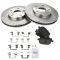 97-01 Lexus ES300; 97-01Toyota Camry V6; 99-03 Soloara Front Ceramic Pads & Rotors Set