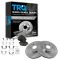 99-03 Lexus RX300 Front Ceramic Brake Pads & Rotors Set