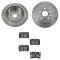 Brake Pad & Rotor Kit SEMI-METALLIC