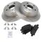 99-03 Toyota Solara; 00-01 Camry  (US Built) Rear Premium Posi Semi Metallic Pads & Rotors Set