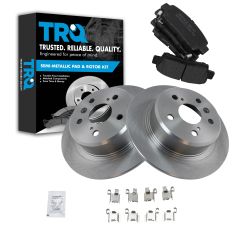 95-99 Toyota Avalon Rear Metallic Pads & Rotors Set