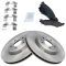 11-12 Ford Taurus SHO Front Metallic Brake Pads & Rotors Set