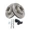 03-05 Kia Rio Front Metallic Brake Pads & Rotors Set