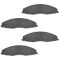03-07 Cadillac CTS (w/RPO FE1) Front Metallic Brake Pads & Rotors Set