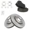 11-12 Chevy Camaro 3.6L Front Ceramic  Brake Pads & Rotors Set