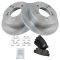 01-10 Kia, Hyundai Multifit Rear Premium Posi Ceramic Pads & Rotors Set