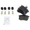 96-97 (to168350) Audi A4 FWD Rear Ceramic Pads & Rotors Set