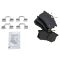 97(from 168351) - 02 Audi A4 FWD Rear Ceramic Brake Pads & Rotors Set