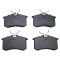 97(from 168351) - 02 Audi A4 FWD Rear Ceramic Brake Pads & Rotors Set