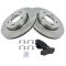 10-11 Kia Soul w/1.6L Front Metallic Brake Pads & Rotors Set