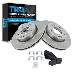 10-11 Kia Soul w/1.6L Front Metallic Brake Pads & Rotors Set