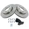 10-11 Kia Soul w/1.6L Front Ceramic Brake Pads & Rotors Set