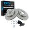 10-11 Kia Soul w/1.6L Front Ceramic Brake Pads & Rotors Set