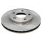 97-99 Cutlass; 97-03 Malibu, 04-05 Classic; 99-04 Alero; 99-05 Grand Am Fr Ceramic Pads & Rotors Set