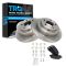 99 Impreza 2.5 RS Rear Metallic Brake Pads & Rotors Set