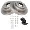 99 Impreza 2.5 RS Rear Metallic Brake Pads & Rotors Set